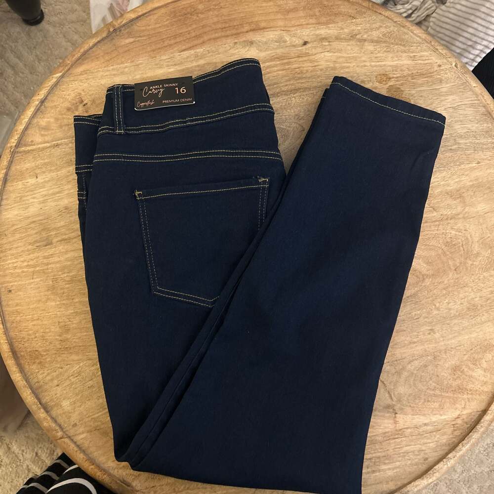 CopperHash skinny ankle jeans